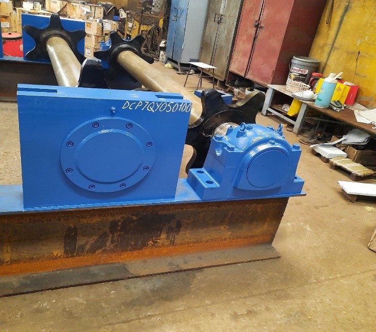 Bộ gối chuyển động con lăn băng tải xích