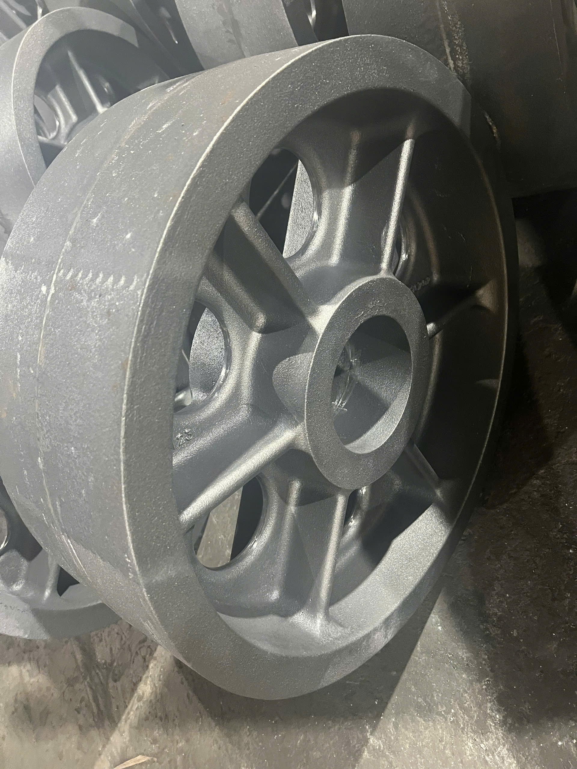 Bánh xe cửa van, cầu trục, xe goòng