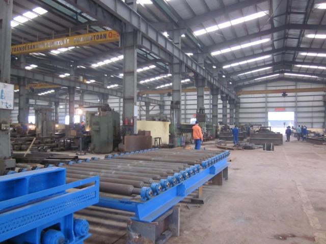 Dàn con lăn máy cán